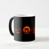 halloween plezier -Jack0Lanterns Magische Mok (Voorkant links)