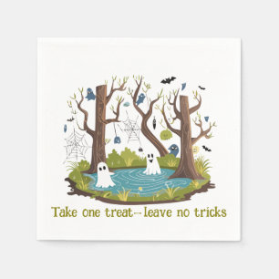 Halloween Plezier Moeras Vol Geesten Servet