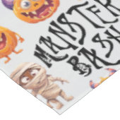 Halloween Plezier Monster Bash Tafelkleed (Gekanteld)
