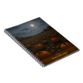 Halloween plezier  notitieboek (Rechterzijde)