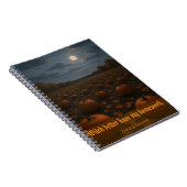 Halloween plezier  notitieboek (Rechterzijde)