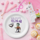 Halloween plezier Papieren Bordje (Feest)