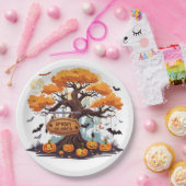 Halloween plezier Papieren Bordje (Feest)