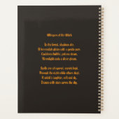 Halloween plezier  planner (Achterkant)