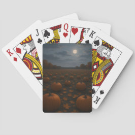 Halloween plezier  pokerkaarten