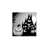 Halloween plezier rubberstempel (Afrduk)