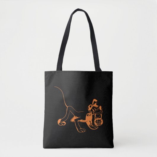 Halloween Pluto Piraat Grappig Halloween Tote Bag (Voorkant)