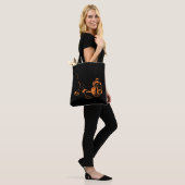 Halloween Pluto Piraat Grappig Halloween Tote Bag (Op model)