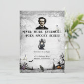 Halloween Poe Kaart (Staand voorkant)