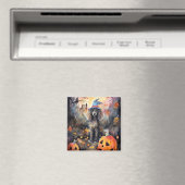 Halloween poel met pompoenen eng magneet (Insitu (Vaatwasser))