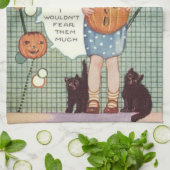 Halloween Poem Theedoek (Gevouwen)