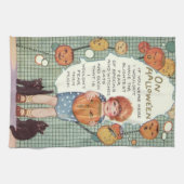 Halloween Poem Theedoek (Horizontaal)