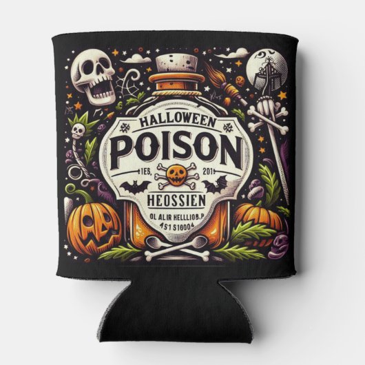 Halloween Poison Blikjeskoeler (Achterkant)