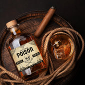 Halloween Poison Decor, Apotheker Label Fles Likeurfles Etiket
