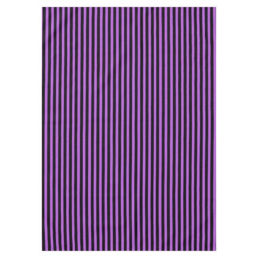 Halloween Poison Paarse en Zwart Tafelkleed (Voorkant)