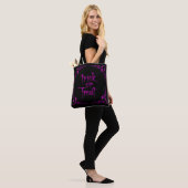 Halloween Poison Purple Trick or Treat Tote Bag (Op model)