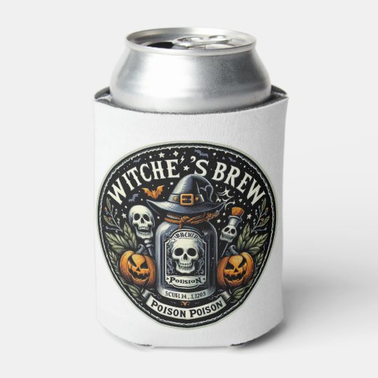Halloween Poison Witches Brew Blikjeskoeler (Blikje Voorkant)