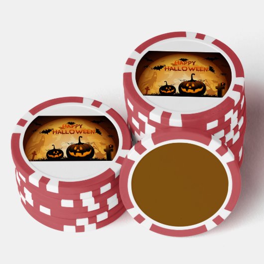 Halloween  Poker Chips (Opstapeling)