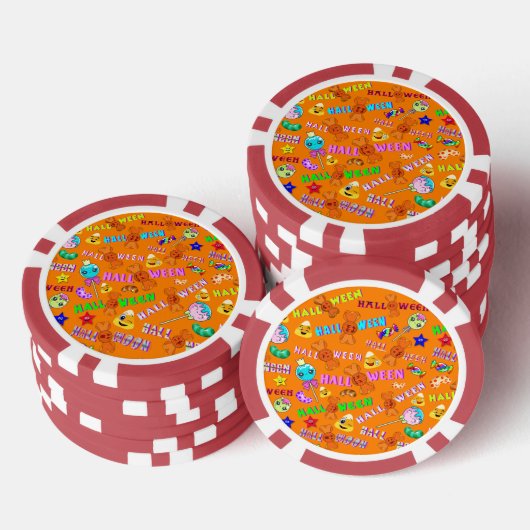 Halloween Poker Chips (Opstapeling)