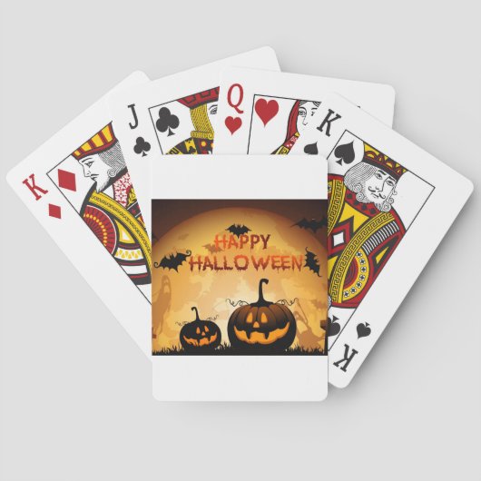 Halloween-pokercards Pokerkaarten (Achterkant)