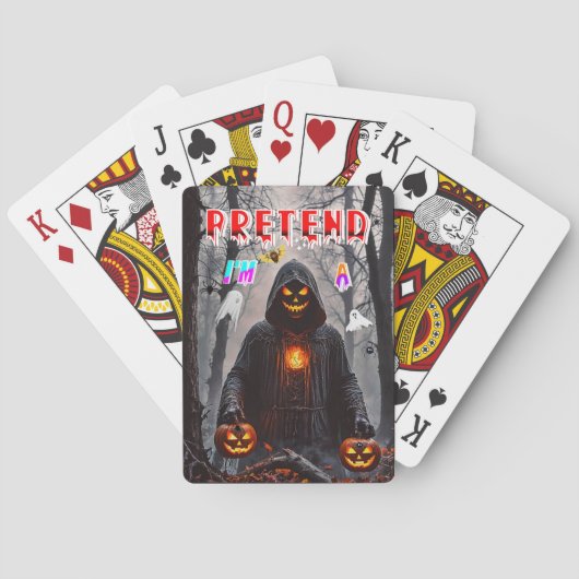 Halloween Pokerkaarten (Achterkant)