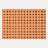 Halloween Polka Dot Pattern Inpakpapier Vel (Voorkant 2)