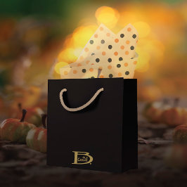 Halloween Polka Dot Pattern Tissuepapier