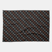 Halloween Polka Dots Kitchen Towel Theedoek (Horizontaal)