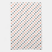 Halloween Polka Dots Theedoek (Verticaal)
