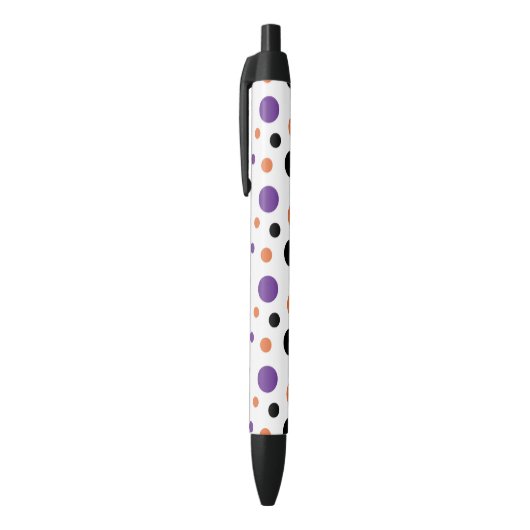 Halloween Polka Dots Zwarte Inkt Pen (Top (Verticaal))