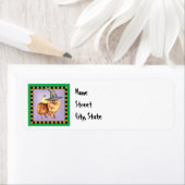 Halloween Pomeranian Etiket (Insitu)