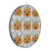 halloween pomkin emojis dartbord (Voorkant Links)