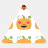halloween pomkin emojis sticker (Voorkant)