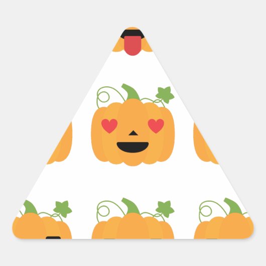 halloween pomkin emojis sticker (Voorkant)