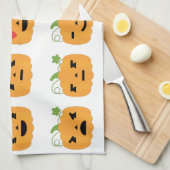 halloween pomkin emojis theedoek (Quarter Fold)