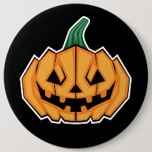 Halloween pomkin (hoekstijl)