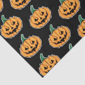 Halloween pomkin (hoekstijl) tissuepapier (Detail)