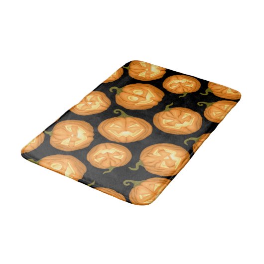 Halloween pomkins badmat (Gekanteld)