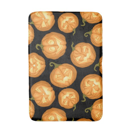 Halloween pomkins badmat (Voorkant Verticaal)