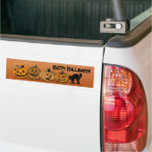Halloween pomkins bumpersticker (Op Truck)