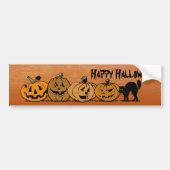 Halloween pomkins bumpersticker (Voorkant)
