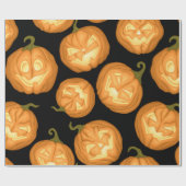 Halloween pomkins cadeaupapier (Vlak)