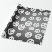 Halloween pomkins cadeaupapier (Uitgerold)