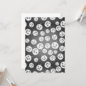 Halloween pomkins kaart (Voorkant / Achterkant in situ)