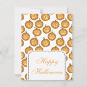 Halloween pomkins kaart (Voorkant)