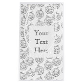 Halloween pomkins klein cadeauzakje (Voorkant)