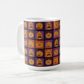 Halloween pomkins koffiemok (Voorkant links)