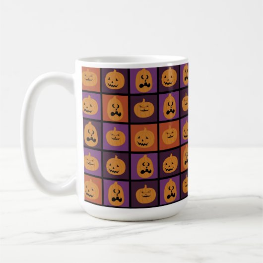 Halloween pomkins koffiemok (Links)
