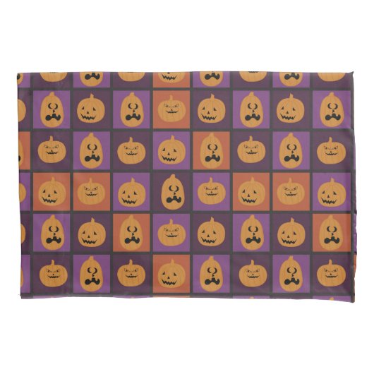 Halloween pomkins kussensloop (Voorkant)