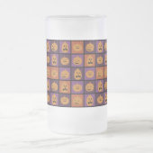 Halloween pomkins matglas bierpul (Center)